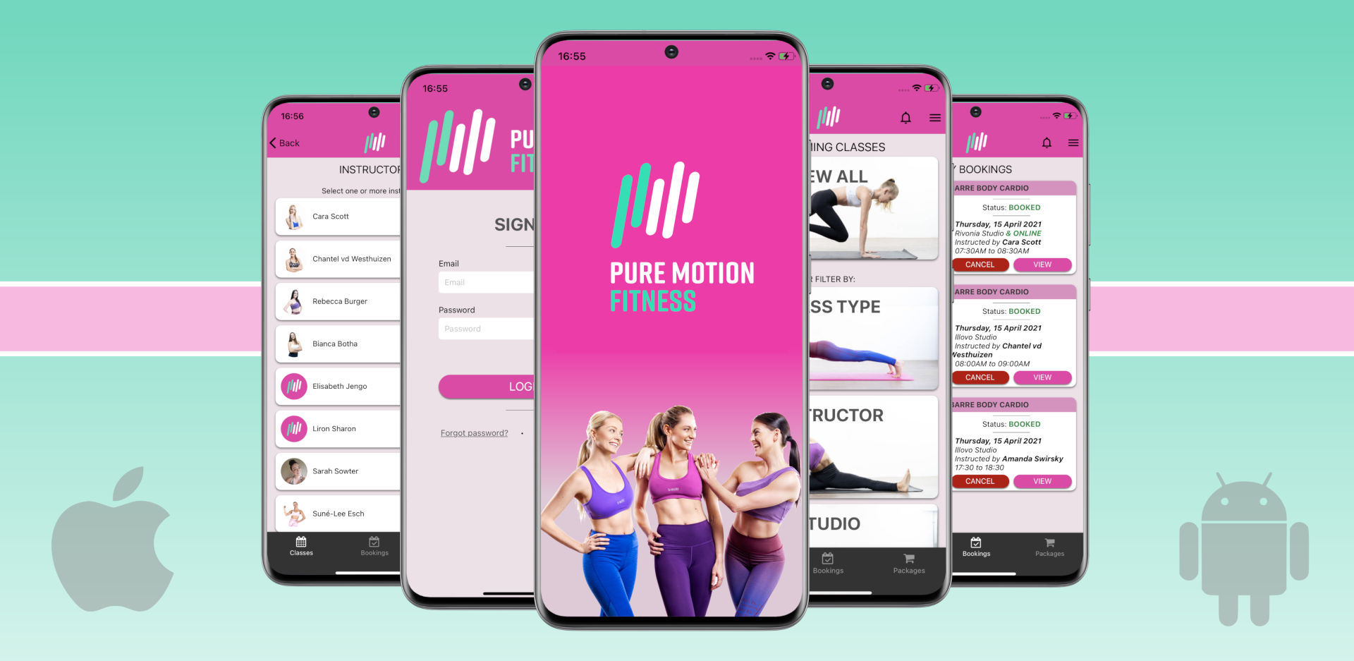 How To Book Pure Motion Fitness
