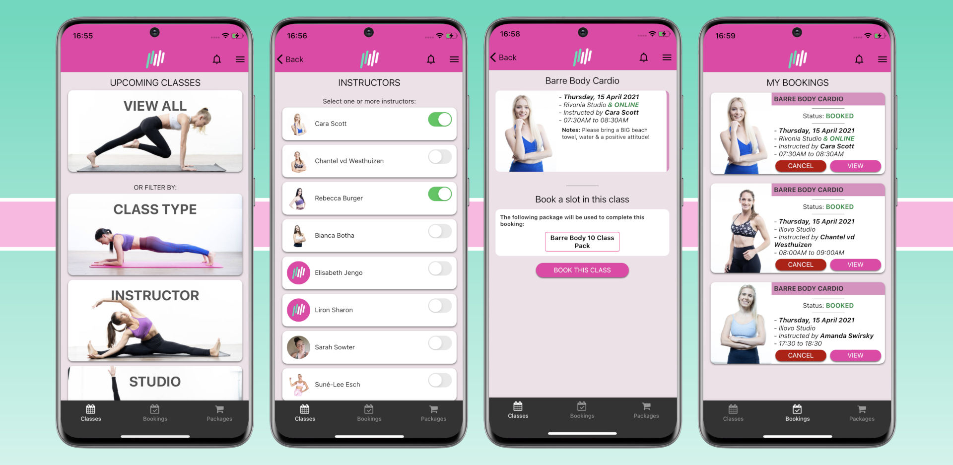 How To Book Pure Motion Fitness